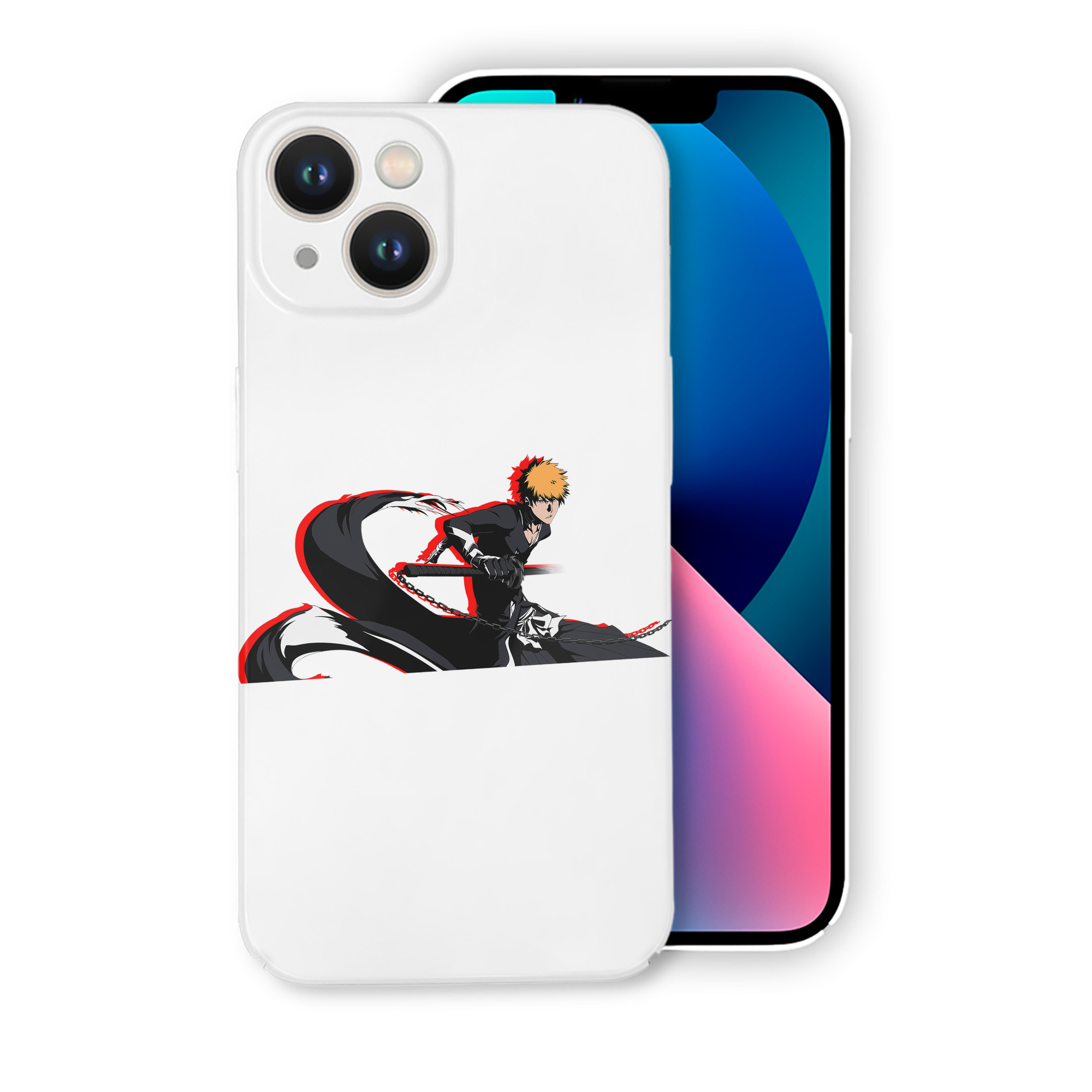ブリーチ 黒崎一護（くろさき いちご）BLEACH Kurosaki Ichigo 【iPhone 14シリーズ対応】ハードケース